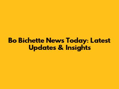 Bo Bichette News Today: Latest Updates & Insights