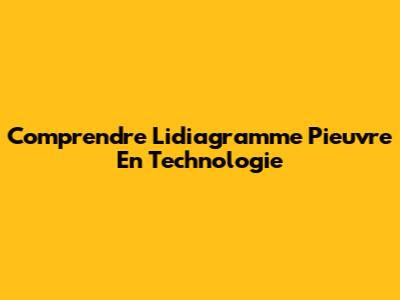 Comprendre L'idiagramme Pieuvre En Technologie