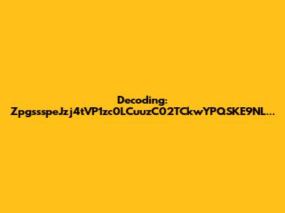 Decoding: ZpgssspeJzj4tVP1zc0LCuuzC02TCkwYPQSKE9NL...