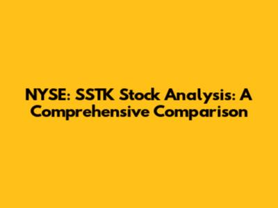 NYSE: SSTK Stock Analysis: A Comprehensive Comparison